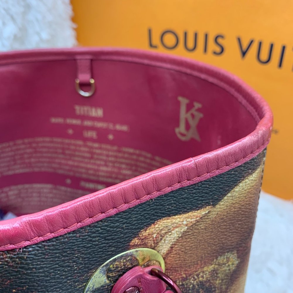 ❌SOLD❌ Louis Vuitton Masters Titian Neverfull bag - Picture 8 of 13